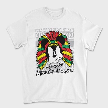 Mickey Apache Mouse, Tricou Barbati (Unisex)
