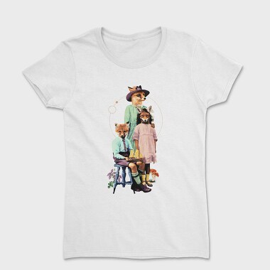 Fox Family Fancy Animals, Tricou Femei